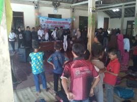 ANAK ANAK CERIA DI KEGIATAN FORUM ANAK DESA PONJONG