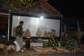 Kelompok Seni Sido Rukun Menghangatkan Suasana Malam Peresmian Talud di Padukuhan Padangan