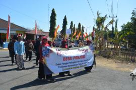 DESA PONJONG IKUT BERPARTISIPASI DALAM KIRAB BUDAYA DI KECAMATAN PONJONG