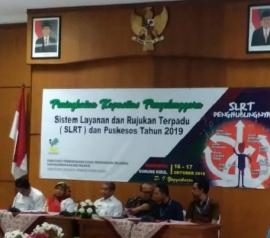 HARI PERTAMA BIMTEK SLRT DAN PUSKESOS 2019