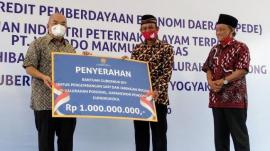 KALURAHAN PONJONG TERIMA BANTUAN GUBERNUR DIY  1 MILYAR