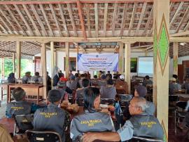 Pembinaan Kelembagaan Desa Tangguh Bencana Digelar di Kalurahan Ponjong