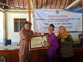 Penyaluran BLT-DD Kalurahan Ponjong Tahun 2026