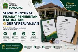 SURAT MENYURAT PEJABAT PEMERINTAH KALURAHAN DAN SURAT PERJANJIAN