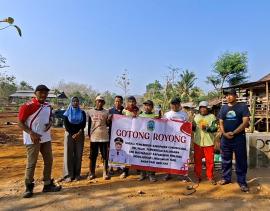 Program Gotong Royong Dimulai, Pembangunan Talud Padukuhan Jaten Resmi Dilaksanakan